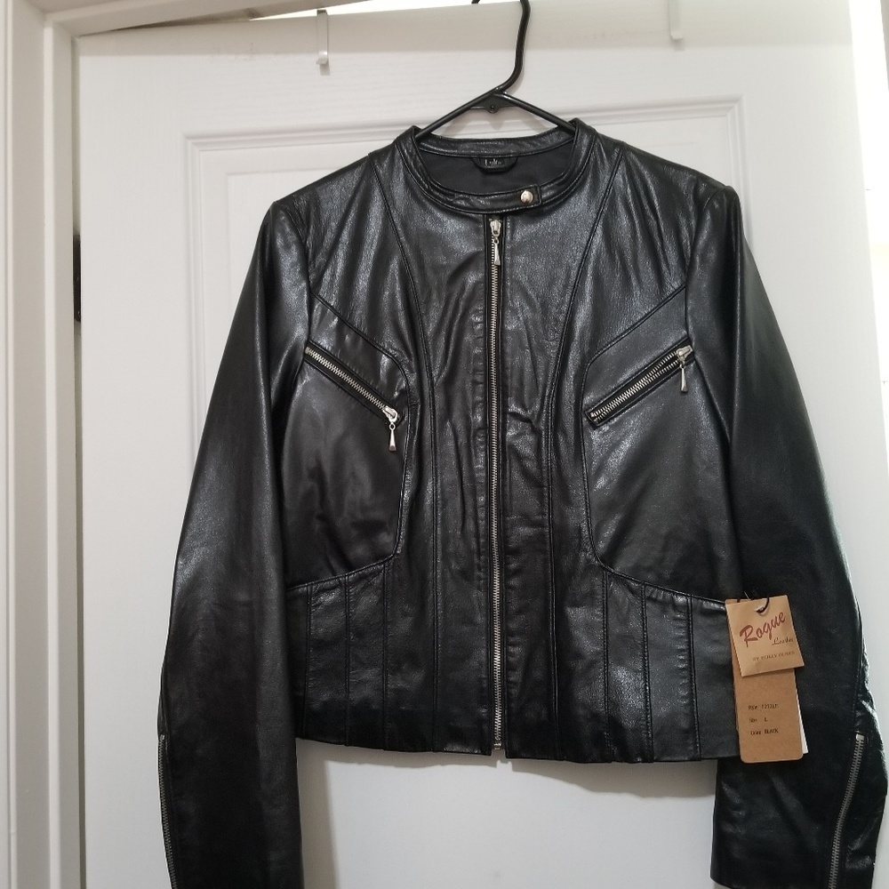 Leather jacket - Picture 2 of 2